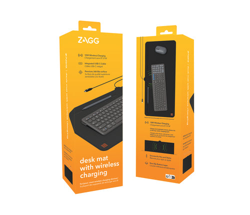 Zagg ACC Charge Pro Desk Mat Univ Gray