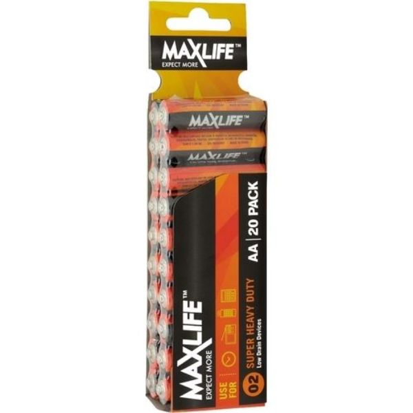 MAXLIFE BATAA-S - AA Super Heavy Duty Battery 20 Pack