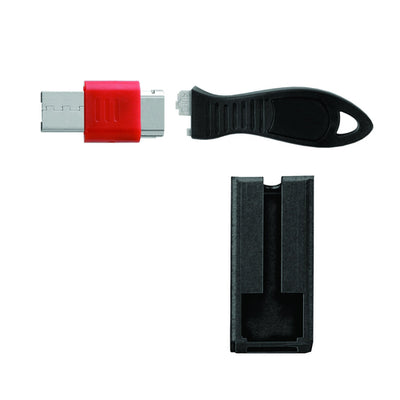 KENSINGTON 67915 - USB PORT BLOCKER W/CABLE GUARD - SQUARE