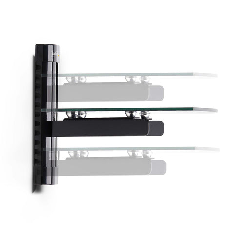STARTECH.COM FLOATING WALL-MOUNTED AV SHELF, ADJUSTABLE HEIGHT, 2 YR