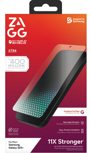 ZAGG InvisibleShield Glass XTR4 Screen Protector for Samsung Galaxy S25+