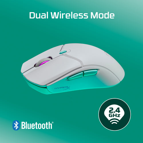 HP 8R2E7AA - HYPERX PULSEFIRE HASTE 2 CORE WIRELESS GAMING MOUSE WHITE