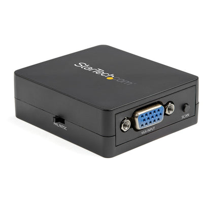 StarTech.com VGA2VID2 - Adapter - VGA to RCA Converter - 1080p