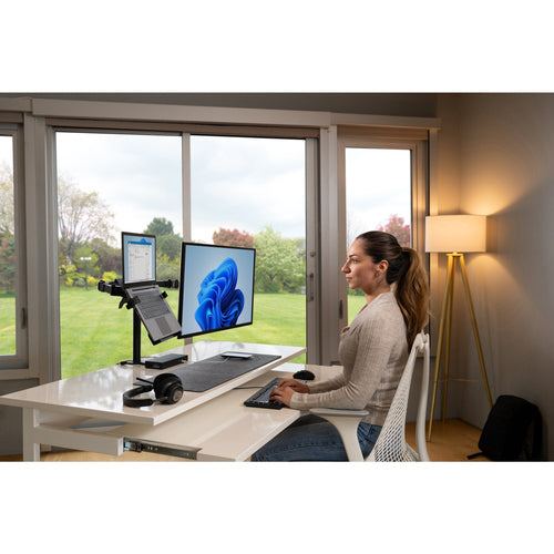 KENSINGTON K55409WW - SmartFit Ergo Dual Extended Monitor Arm
