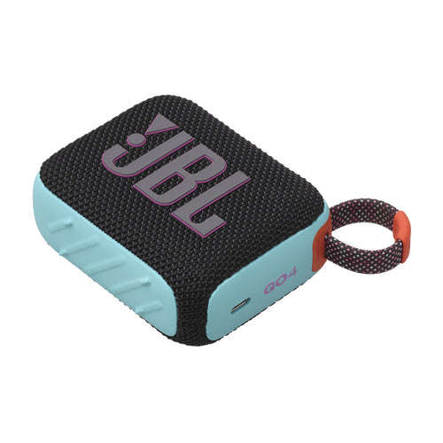 JBLGO4BLKO - JBL GO4 - MINI BT SPEAKER - BLACK ORANGE