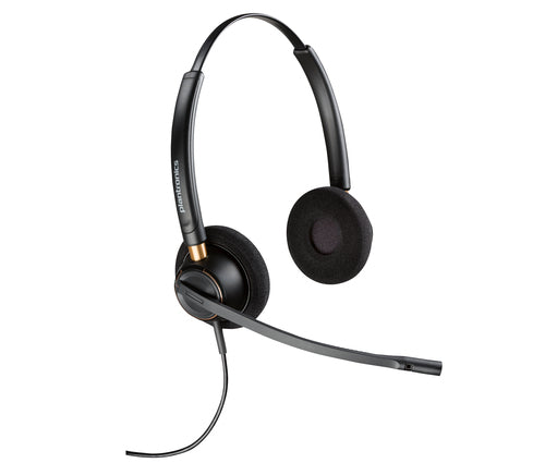 Poly EncorePro 520 Binaural Headset +Quick Disconnect