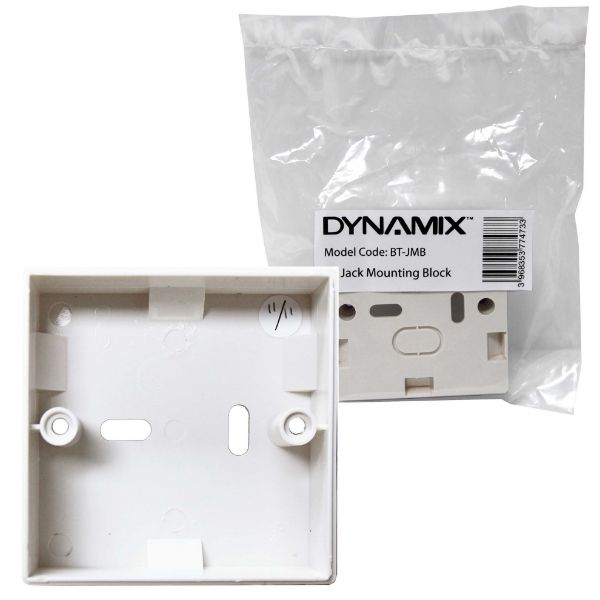 DYNAMIX BT-JMB - BT 2 Wire Jack Mounting Block