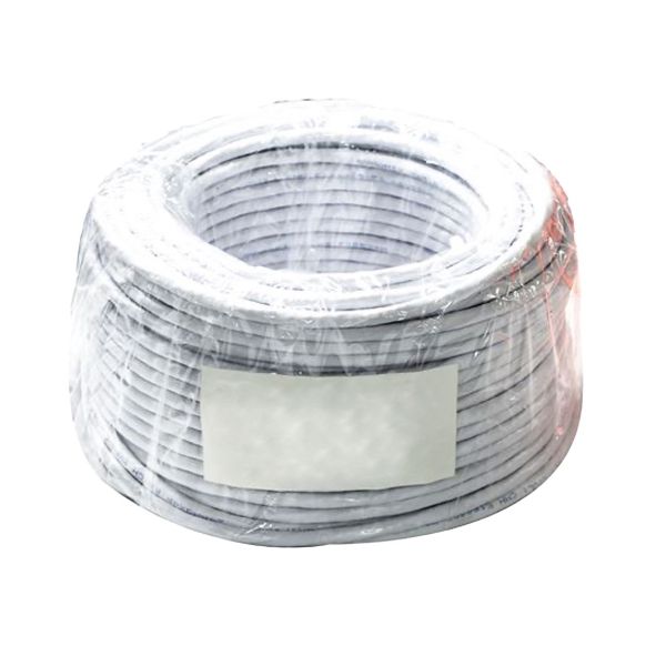DYNAMIX C-C6-SOL-R50 - 50m Cat6 Ivory UTP Solid Cable Cable Roll 250MHz 23AWGx4P PVC CM UL Rated Jacket