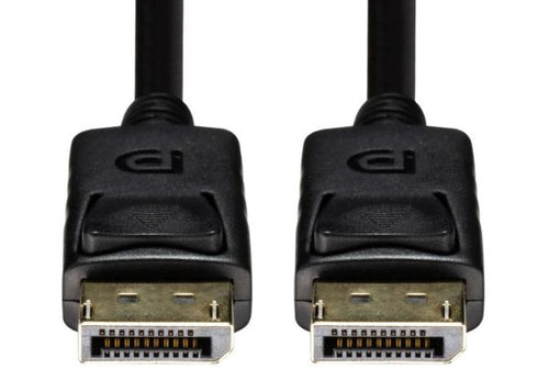 C-DP12-2M - DYNAMIX C-DP12-2M - 2m DisplayPort v1.2 Cable w/ Gold Shell Connectors DDC Compliant 4K60Hz