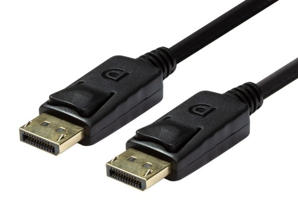DYNAMIX C-DP12-3M - DisplayPort v1.2 Cable w/ Gold Shell Connectors DDC Compliant 4K60hz