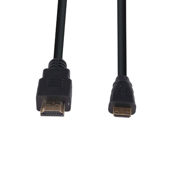 DYNAMIX C-HDMI14-HM-1 - 1m HDMI to HDMI Mini Cable High-Speed w/ Ethernet Max Res: 4K@60Hz (3840x2160)
