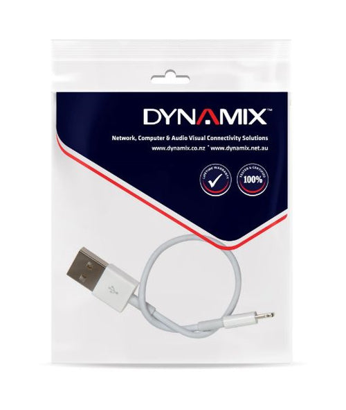 DYNAMIX C-IP5-2 - 2m USB-A to Lightning Charge & Sync Cable. For Apple iPhone iPad iPad mini