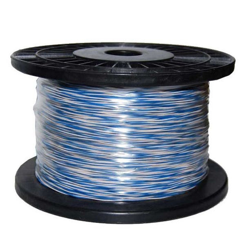 DYNAMIX C-JW-BW - 250m Blue & White Jumper Cable Roll Copper 0.5mm (non- tinned).