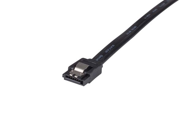DYNAMIX C-MSATA3-100 - 1m Mini SATA 6Gbs Cable w/ Latch black colour