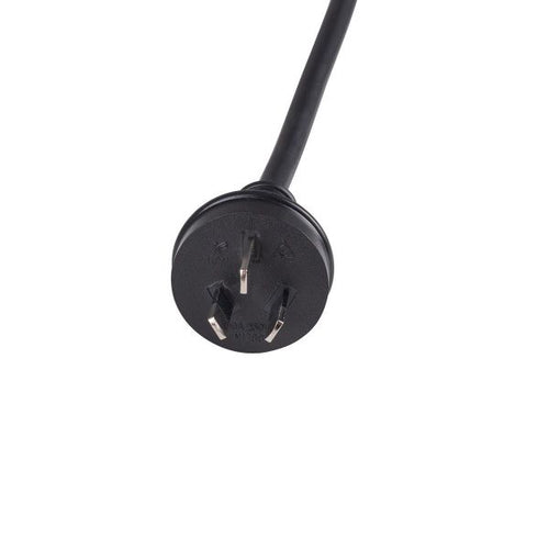 DYNAMIX C-PB3C15-2 - 2M 3-Pin Plug to Bare End 3 Core 1.5mm Cable Black Colour SAA Approved.