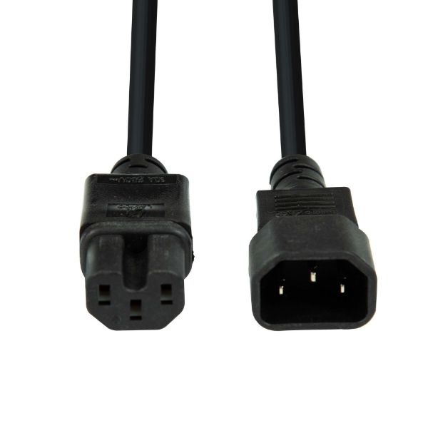DYNAMIX C-POWERC - 1.8M 3-Pin Plug to IEC C13 Female Plug 10A SAA Approved Power Cord. 1.0mm copper core.