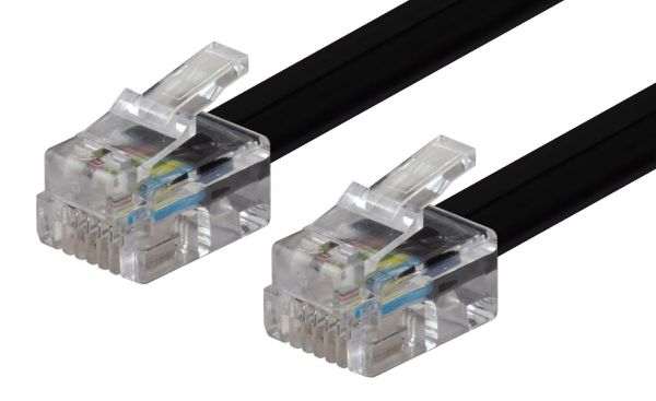 DYNAMIX C-RJ11-10M - 10m RJ12 to RJ12 Cable - 6C All pins connected straight through