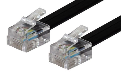 DYNAMIX C-RJ11-10M - 10m RJ12 to RJ12 Cable - 6C All pins connected straight through