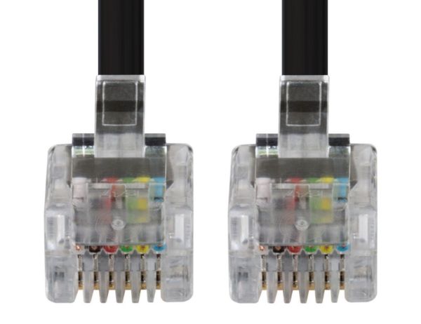 DYNAMIX C-RJ11-5M - 5m RJ12 to RJ12 Cable - 6C All pins connected straight through