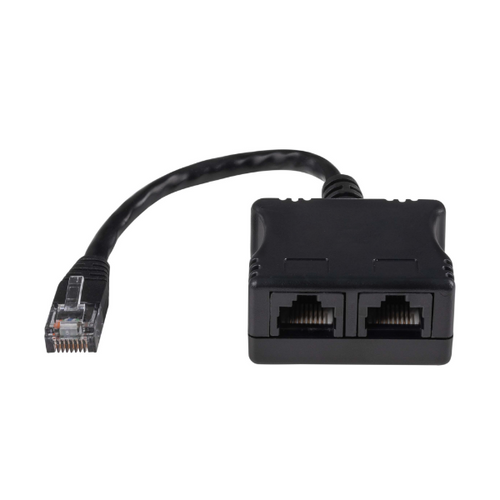 DYNAMIX C-RJ45LT3 - RJ45 Dual Adapter (2x Analogue Ph) w/ short cable