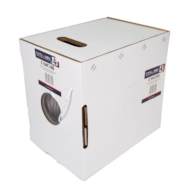 DYNAMIX C-S4C300 - 300m 4C 0.44mm Bare Copper Security Cable Supplied in Pull Box