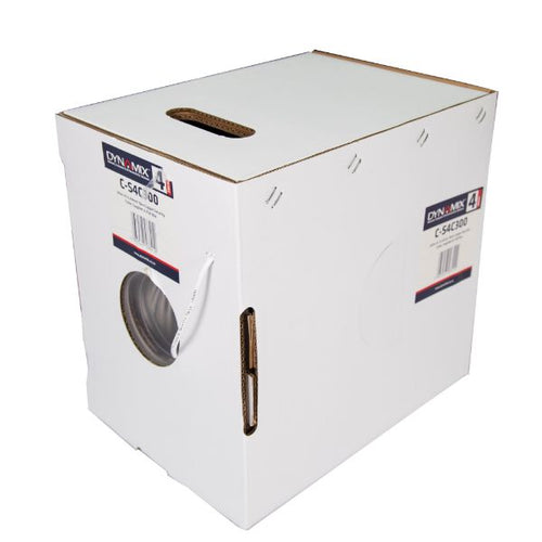 DYNAMIX C-S4C300 - 300m 4C 0.44mm Bare Copper Security Cable Supplied in Pull Box