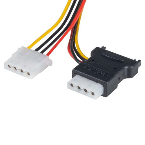 DYNAMIX C-SATAPC03 - Dual Port Serial ATA Power Splitter Cable Converts SATA to 2x 5.25'' Power Connector