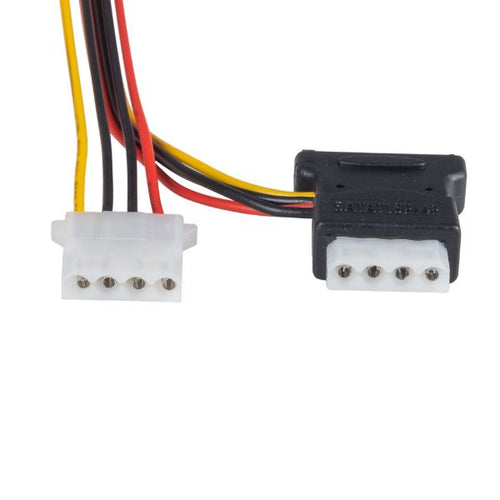 DYNAMIX C-SATAPC03 - Dual Port Serial ATA Power Splitter Cable Converts SATA to 2x 5.25'' Power Connector