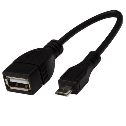 DYNAMIX C-U2-OTG - 0.1m USB 2.0 Micro-B Male to USB-A Female Adapter OTG compatible