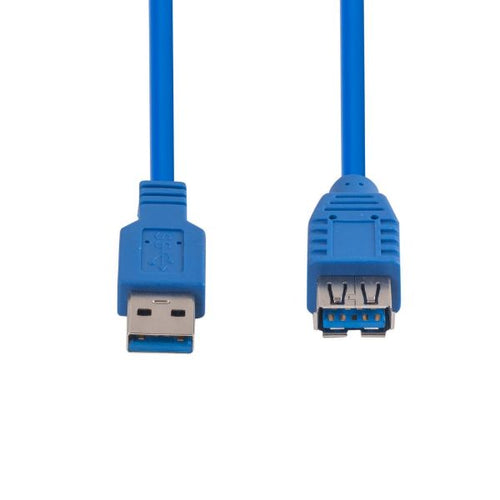 DYNAMIX C-U3-3 - 3m USB 3.0 USB-A Male to Female Extension Cable Blue 900mA/5V