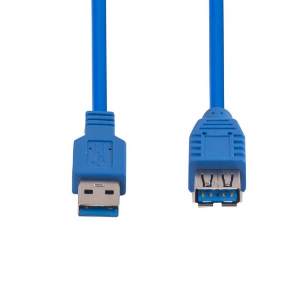 DYNAMIX C-U3-5 - 5m USB 3.0 USB-A Male to Female Extension Cable Blue 900mA/5V