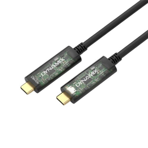 DYNAMIX C-U32-LL-CC-10 - 10M USB 3.2 Type C to C Hybrid Active Opti Cable