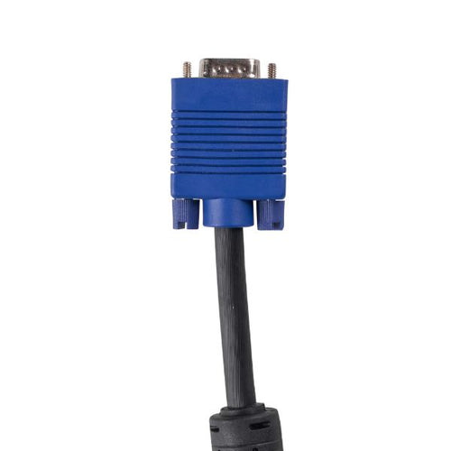 DYNAMIX C-VDDCBK-MM30 - 30m VESA DDC1 & DDC2 VGA Male/Male Cable - Moulded BLACK Colour Coaxial Shielded