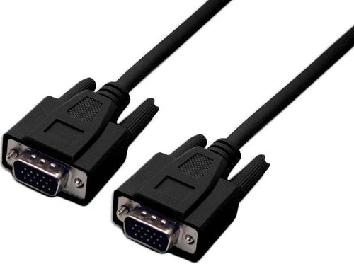C-VGA-MM - DYNAMIX C-VGA-MM - 2m VGA Male/Male Monitor Cable Moulded Max Res: 800x600