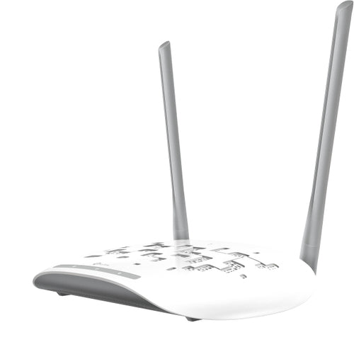 TL-WA801N - TP-Link N300 Wi-Fi Access Point,  300Mbps at 2.4GHz, 802.11b/g/n,  1 10/100M Port, Passive PoE Supported, AP/Client/Bridge/Repeater, Multi-SSID, 2 fixed antennas