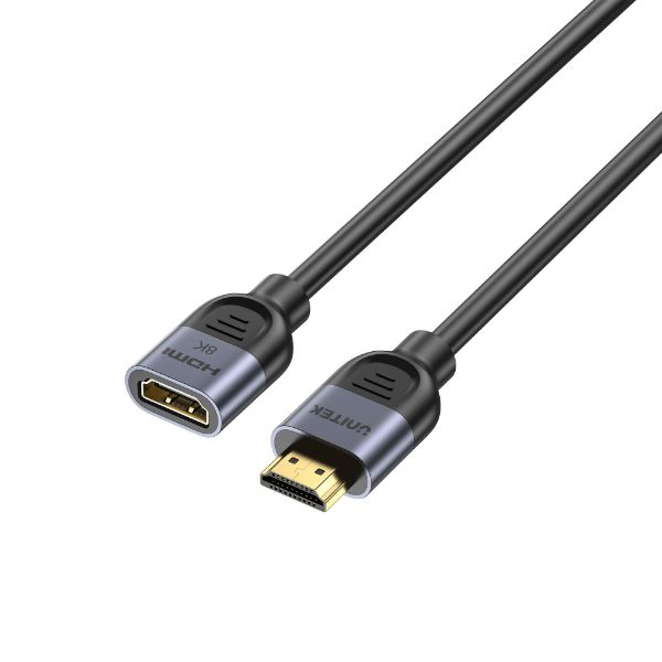 UNITEK C11091AGY-3M - 3m 8K HDMI Extension Cable Supports 8K@60Hz/4K@120Hz HDR Built to Last Gold-plated