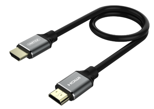 C138W - UNITEK C138W - 2m HDMI 2.1 Full UHD Cable. Supports up to 8K. Max. Res 7680x4320@60Hz & 4K@120Hz.