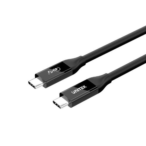 C14100A - UNITEK C14100A - 2m USB4 USB-C to USB-C Cable Supports up to 40Gbps Transfer Up to 240W (48V/5A) & 8K@60Hz