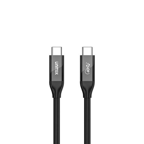 C14100A - UNITEK C14100A - 2m USB4 USB-C to USB-C Cable Supports up to 40Gbps Transfer Up to 240W (48V/5A) & 8K@60Hz