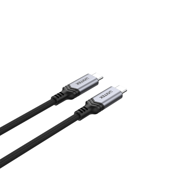 UNITEK C14110GY-2M - 2M USB-C to USB-C Cable. Supports 240W Super Speed Fast Charging.