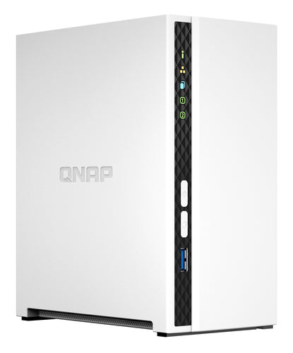TS-233 - QNAP TS-233 2 BAY ARM 4C2, 2GB RAM, 1 X GBE , 1 X USB3.2, 2 X USB2.0, 2YR