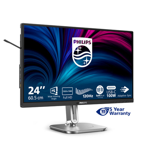 24B2U4301/75 - PHILIPS 24in B LINE USBC DOCK MONITOR