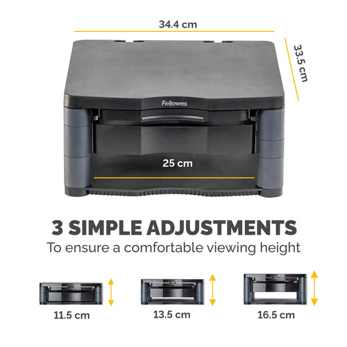 9169501 - Fellowes Premium Monitor Riser Plus