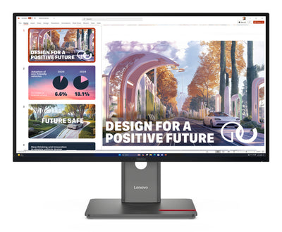 Lenovo 64B3GAR2AU - P27QD-40 27 Zoll QHD (HDMI+DP+USB-C) 3 Jahre