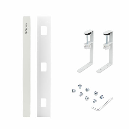 CALW-DESK-CABLE-TRAY - STARTECH.COM UNDER DESK CABLE MANAGEMENT TRAY, CLAMP-ON INSTALLATION, 2 YR
