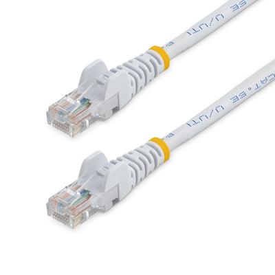 45PAT3MWH - STARTECH.COM 3M CAT 5E WHITE SNAGLESS ETHERNET PATCH CABLE, LTW