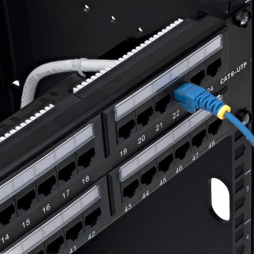 CPANEL48 - STARTECH.COM 48-PORT 2U RACKMOUNT CAT6 PATCH PANEL, RJ45, UTP, 110 TYPE, 2 YR