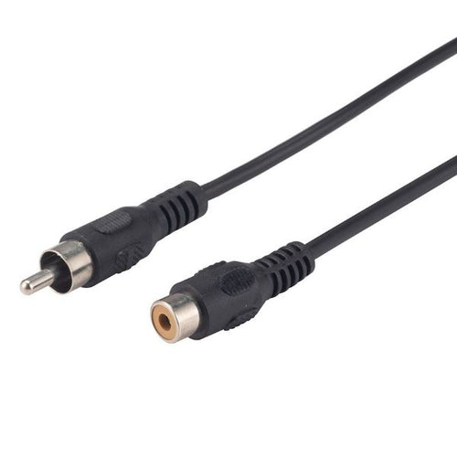 DYNAMIX CA-RCA-MF2 - 2m RCA Plug to Socket Extension Cable 30AWG