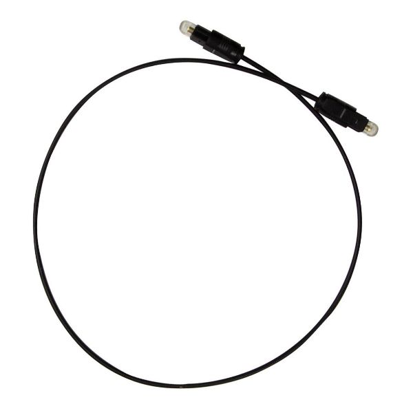 DYNAMIX CA-TLFSL-0-5 - 0.5m Toslink Slimline Audio Optic Cable OD: 22mm