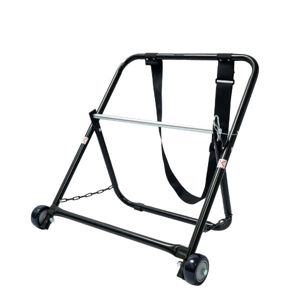 DYNAMIX CAB-CADDY - Foldable Cable Caddy w/ Wheels & Pull Strap Hold Cable Reel up to 50cm Diameter & 100kg